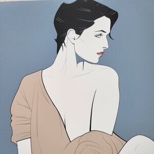 Patrick Nagel NC4 Commemorative Print 1984